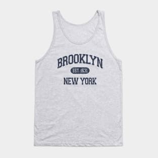 Brooklyn NY Arch Distressed, Retro Print Tank Top